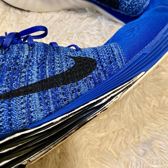 NIKE LUNARGLIDE 7 Mens size 15 747355-402 Blue - Picture 2 of 7